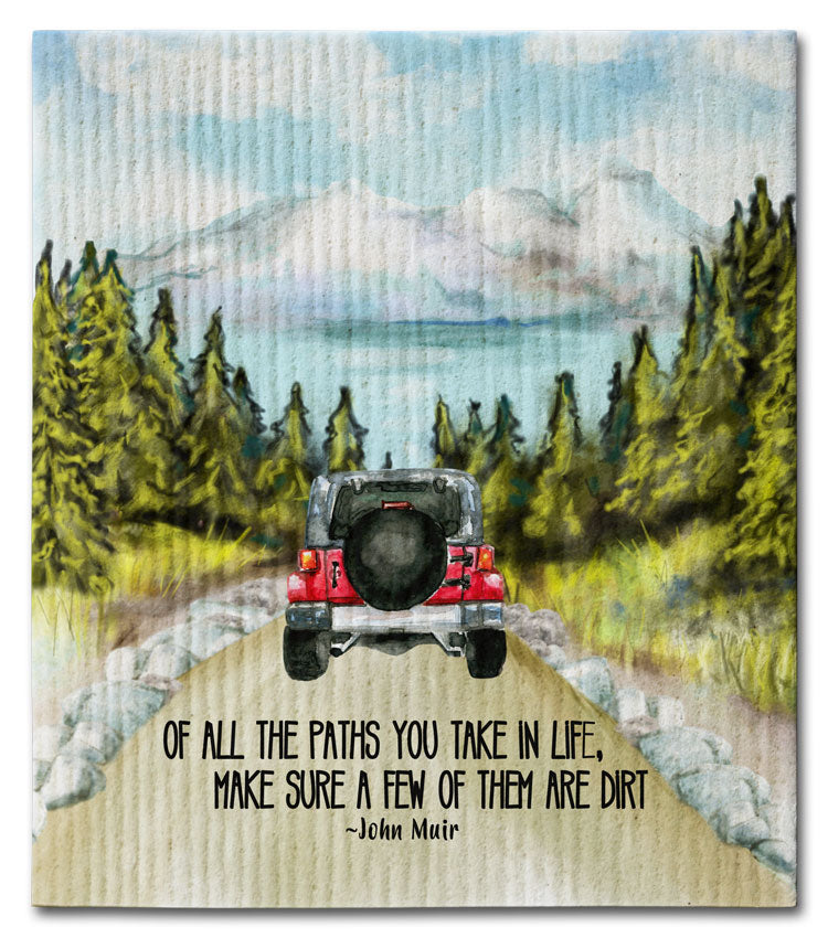 Of all the Paths Dishcloth