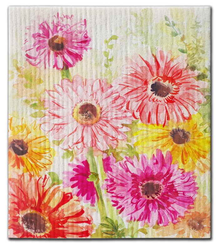 Gerbera Dishcloth