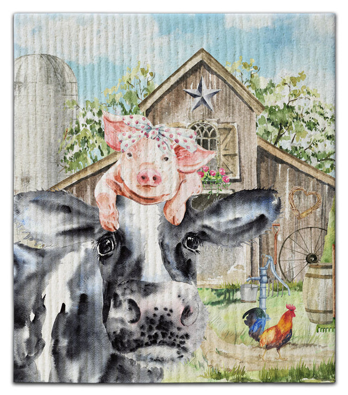 Silo & Farmhouse Dishcloth