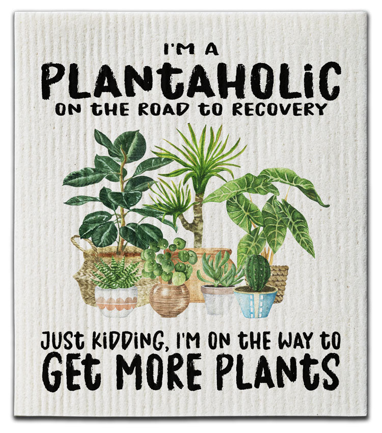 Plantaholic Dishcloth