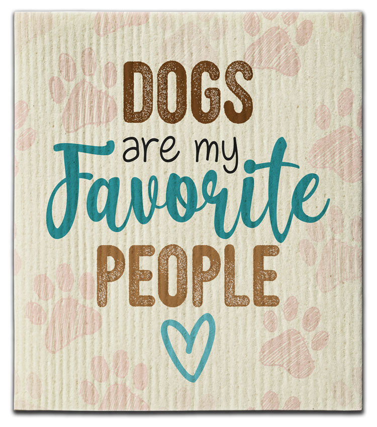 Dogs Are My Favorite Dishcloth