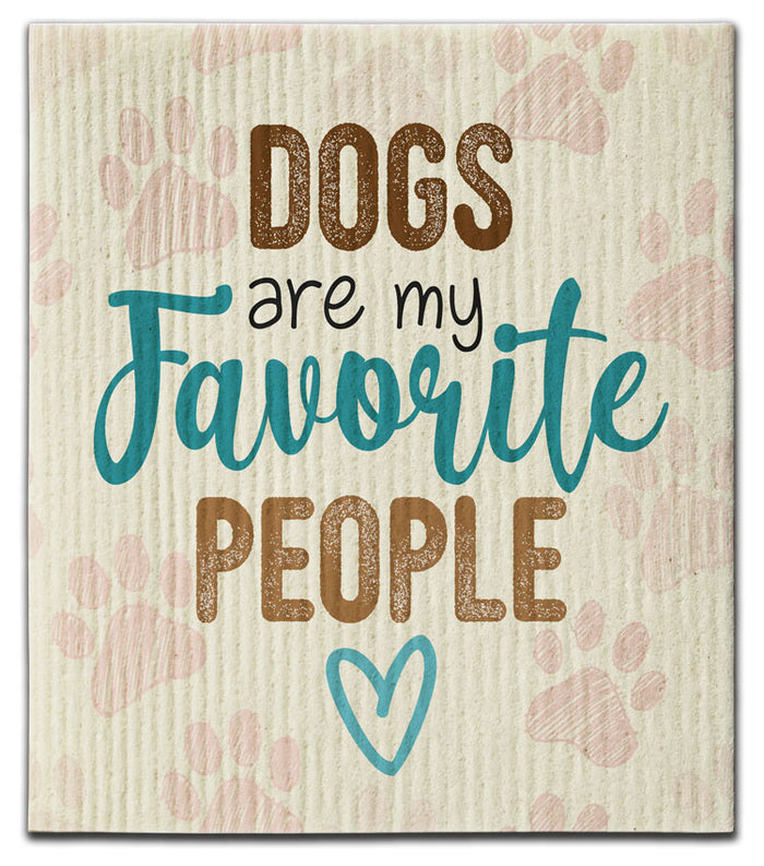 Dogs Are My Favorite Dishcloth
