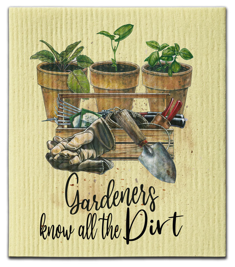 Gardeners Know The Dirt Dishcloth