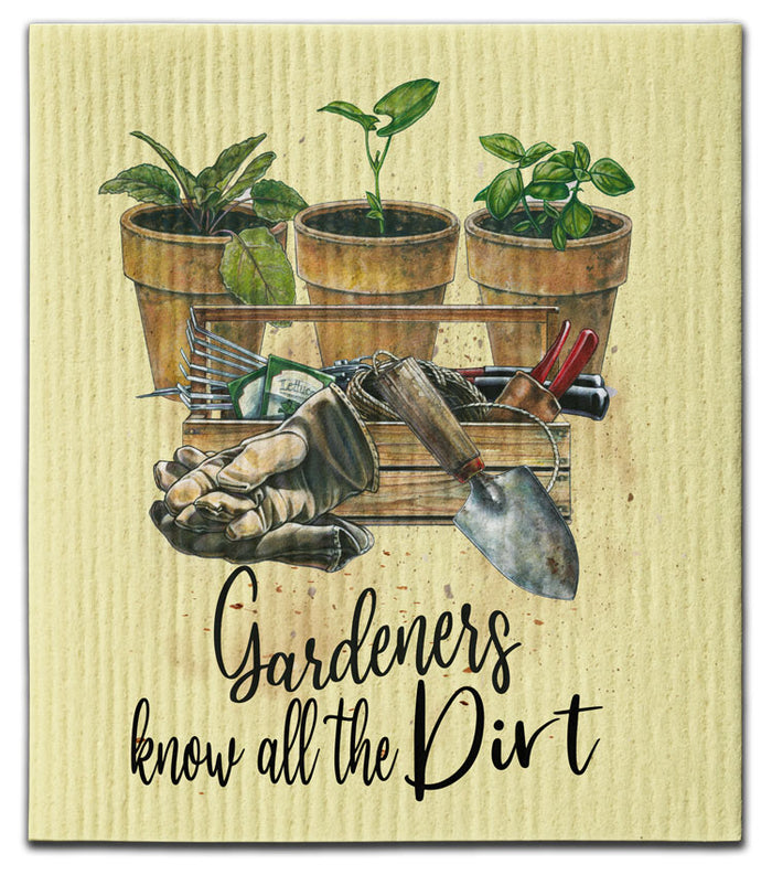 Gardeners Know The Dirt Dishcloth