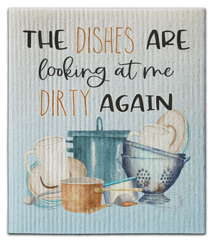Dishes Are Looking Dirty Dishcloth
