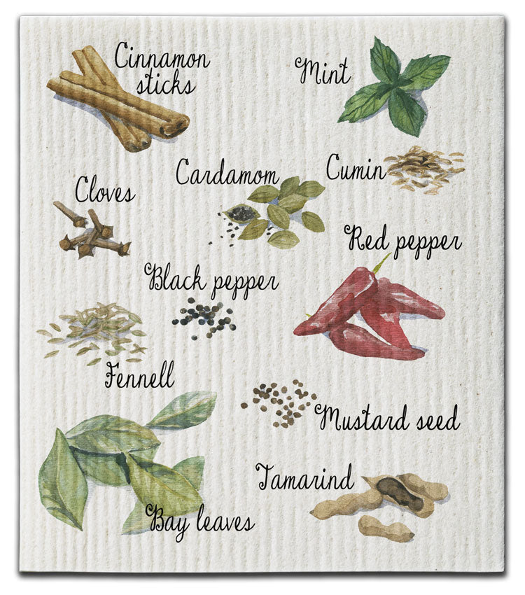 Spices Dishcloth
