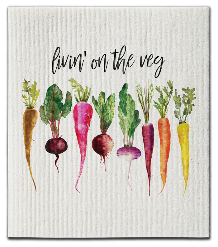 Vegetables Livin' On The Dishcloth