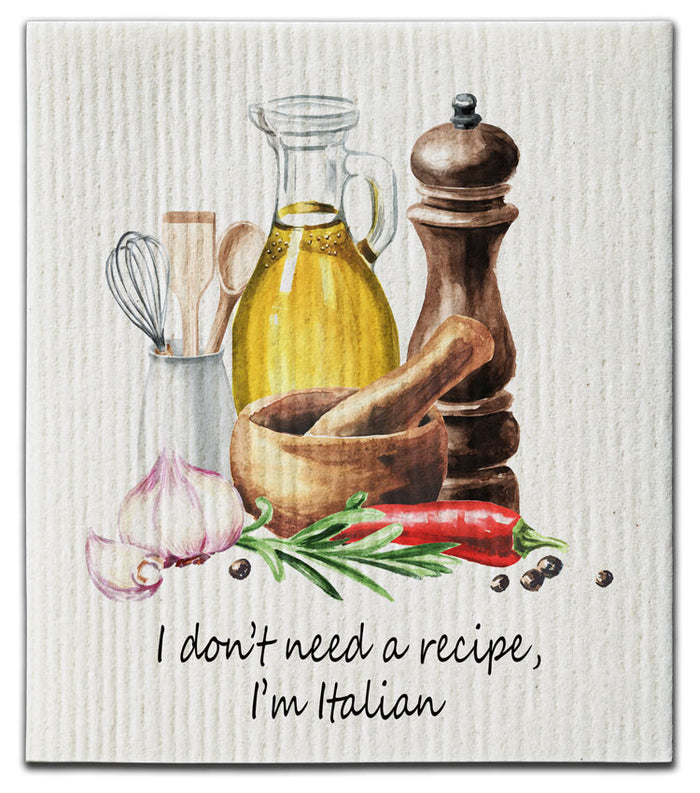 I Don't Need a Recipe Dishcloth