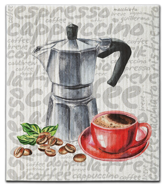 Espresso Dishcloth