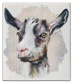 Goat Face Dishcloth
