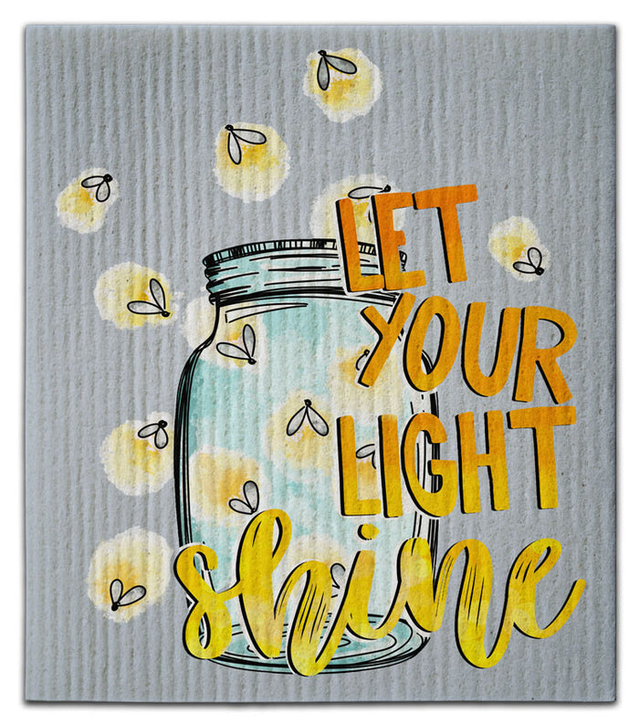 Let Your Light Shine Dishcloth