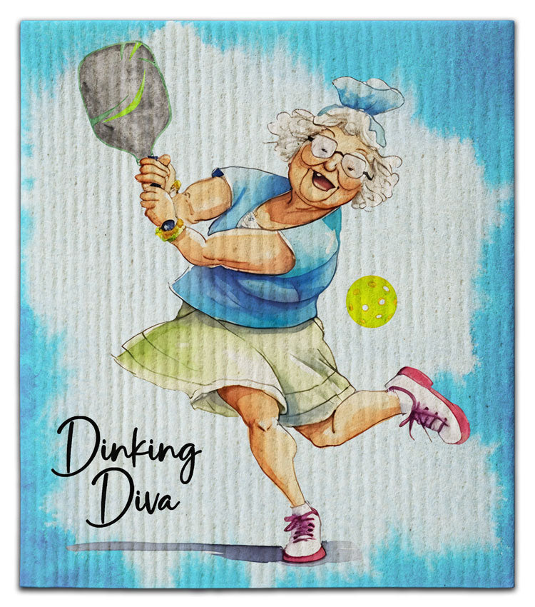 Dinking Diva Dishcloth