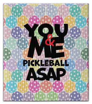 You & Me Pickleball ASAP Dishcloth