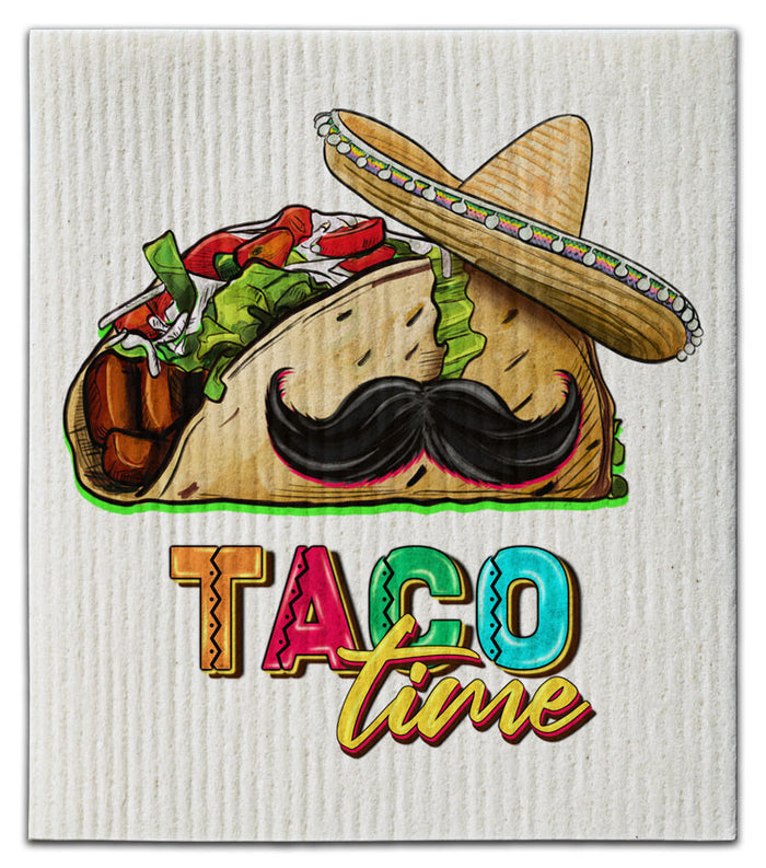 Taco Time Dishcloth