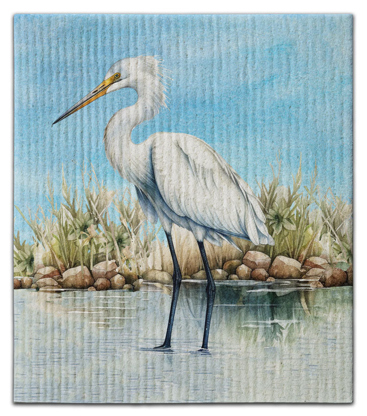 Egret Dishcloth
