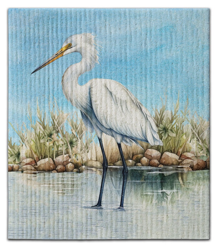 Egret Dishcloth