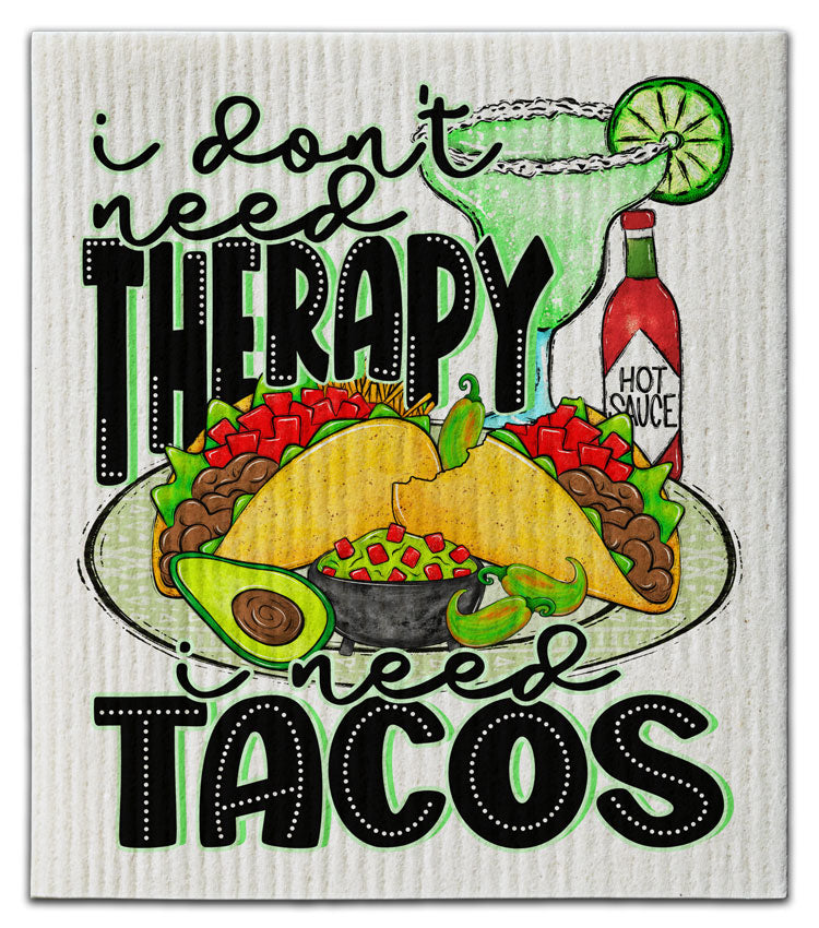I Don't Need Therapy Dishcloth