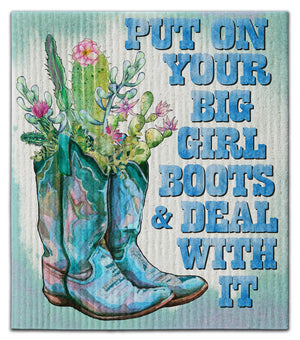 Put Your Big Girl Dishcloth