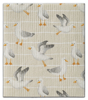 Seagulls Dishcloth