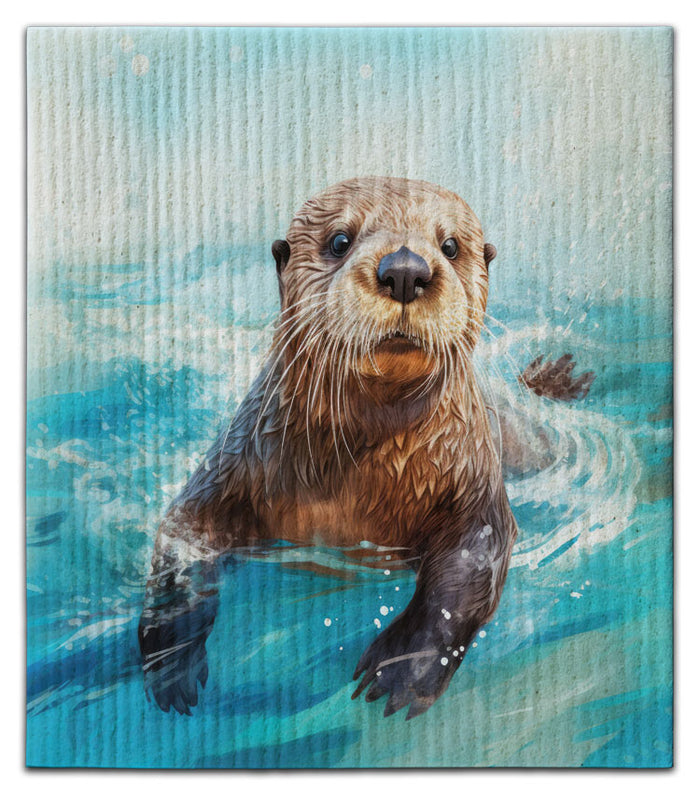 Sea Lion Dishcloth