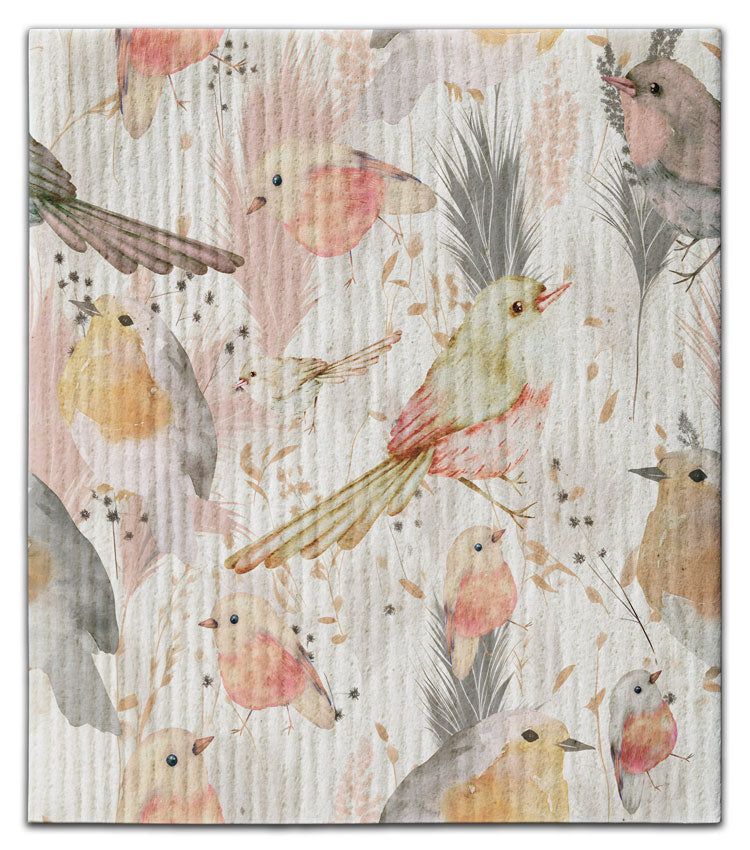 Songbirds Dishcloth