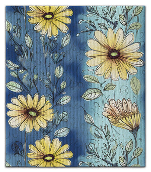 Sunflower (5) Dishcloth