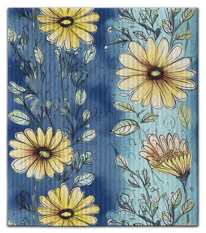 Sunflower (5) Dishcloth