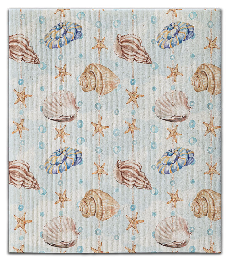 Shell Garland Dishcloth