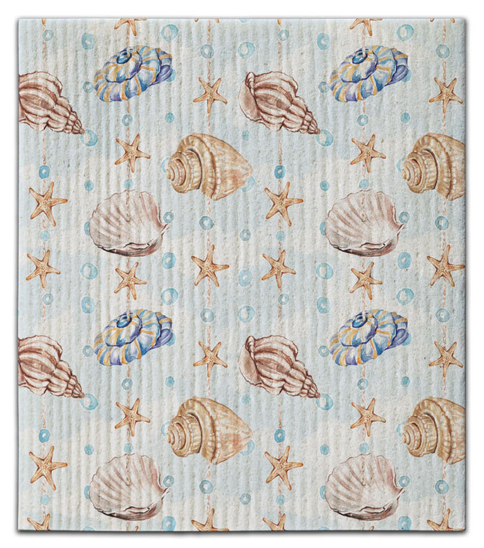 Shell Garland Dishcloth