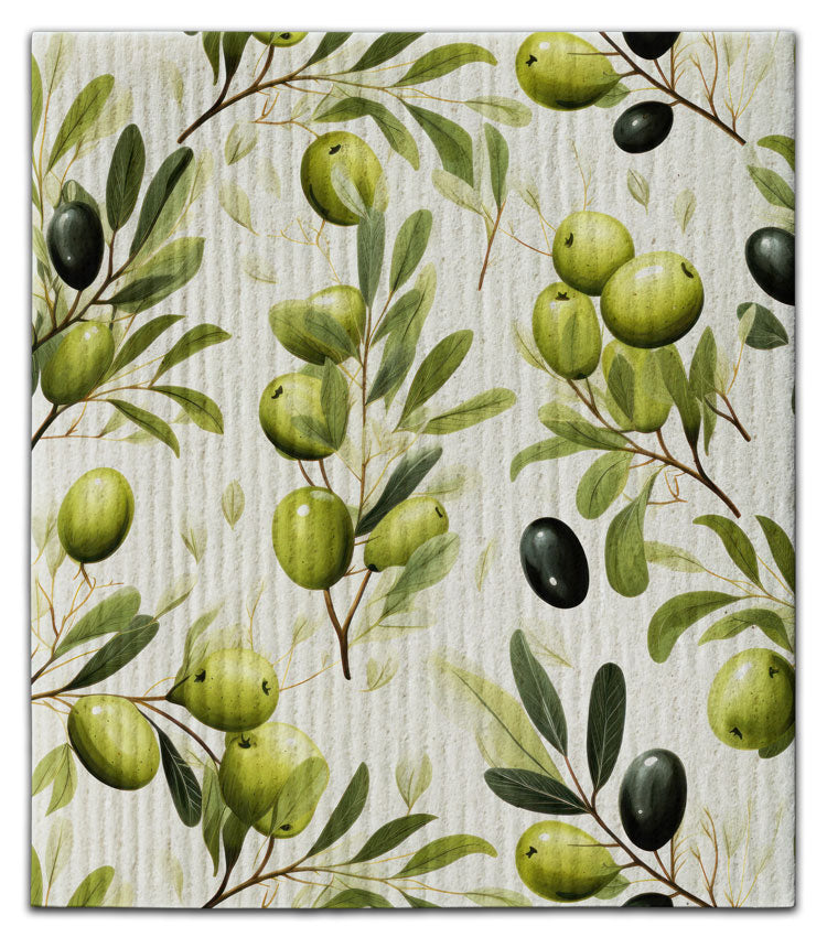 Olive Branch Dishcloth
