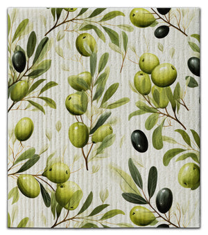 Olive Branch Dishcloth