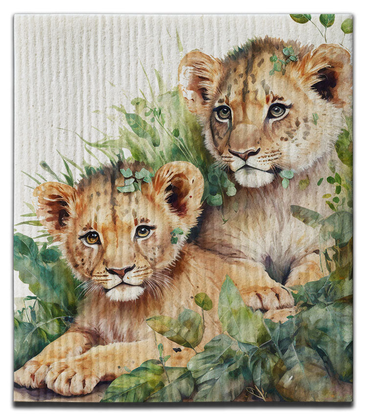 Tigers (2) Dishcloth