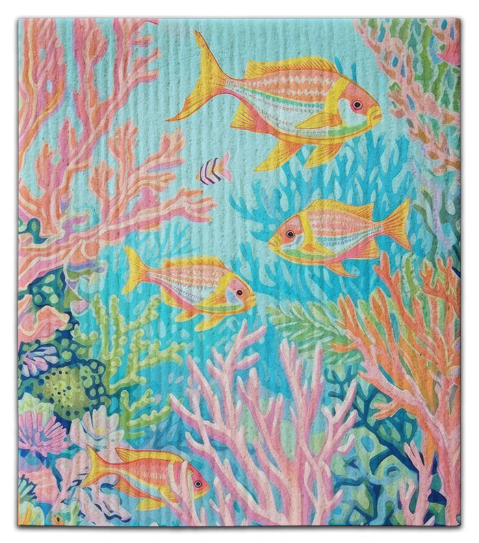 Fish (5) Dishcloth