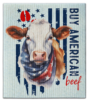 Buy American Beef Dishcloth