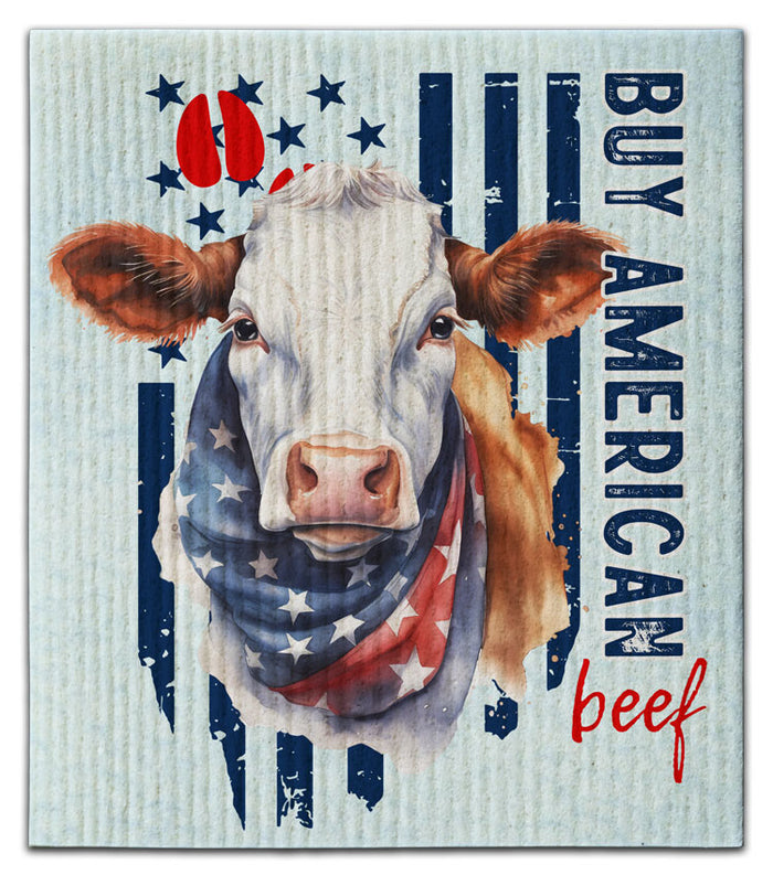 Buy American Beef Dishcloth