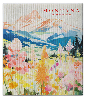 Montana Big Sky Dishcloth