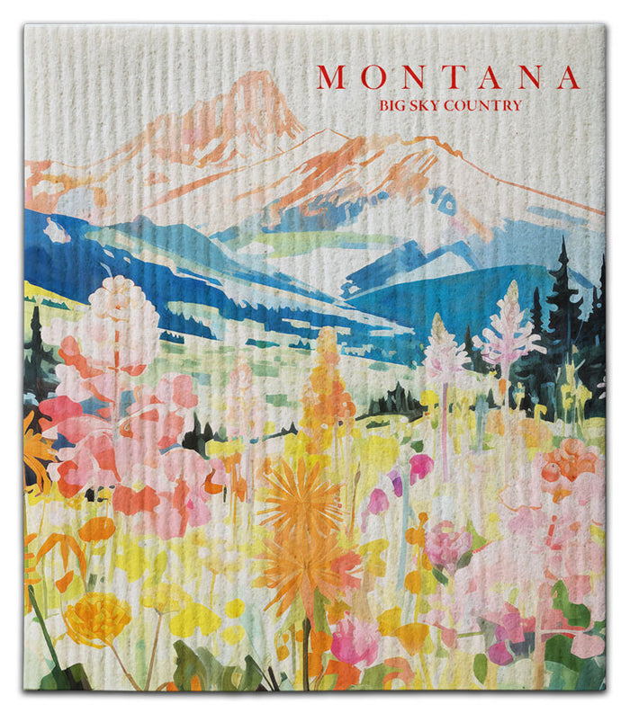 Montana Big Sky Dishcloth