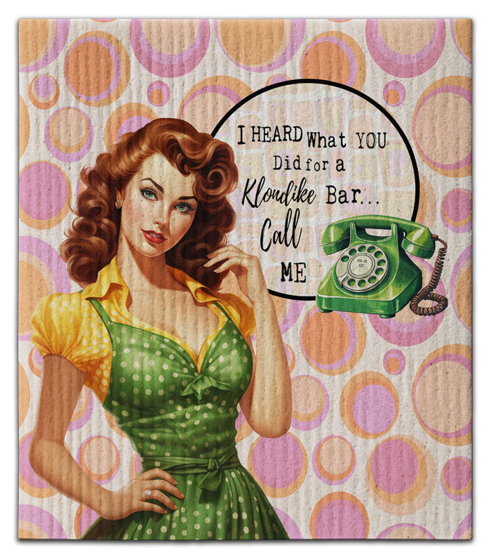 I Heard What You Dishcloth