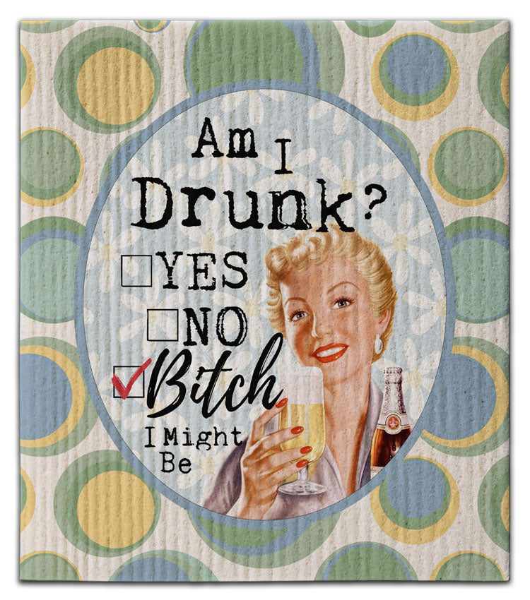 Am I Drunk Dishcloth
