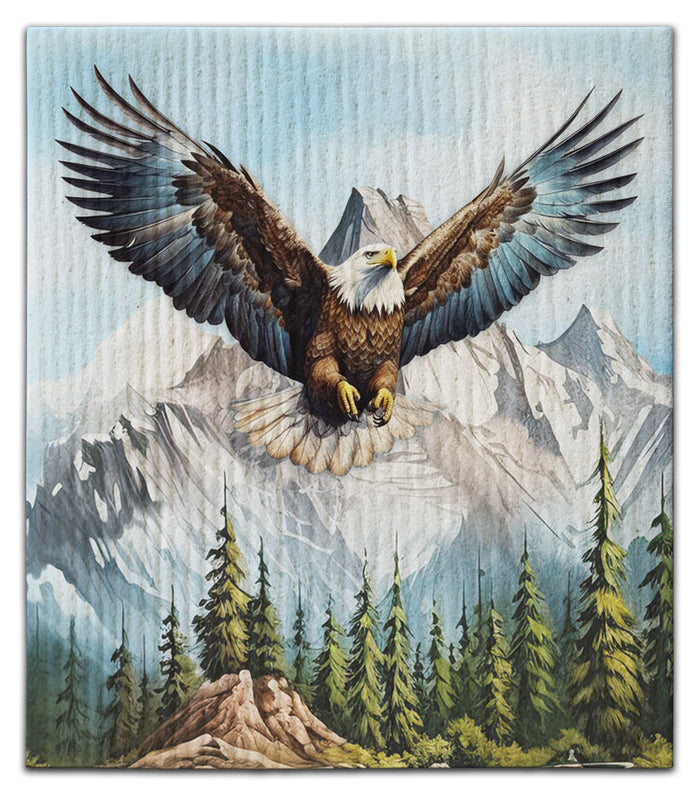 Flying Eagle Dishcloth