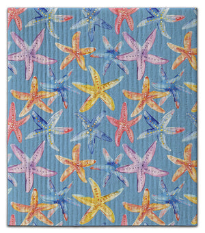 Starfish Colorful Dishcloth