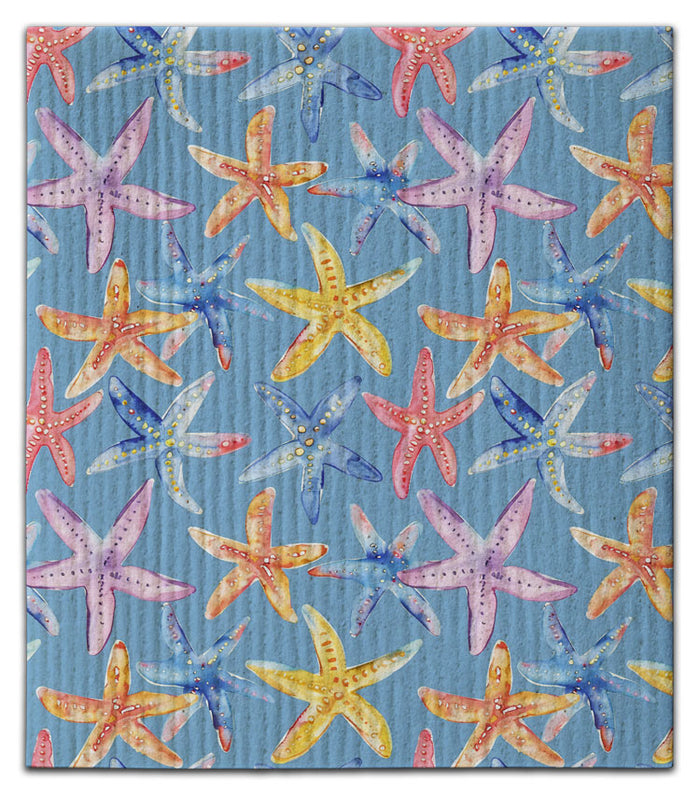 Starfish Colorful Dishcloth
