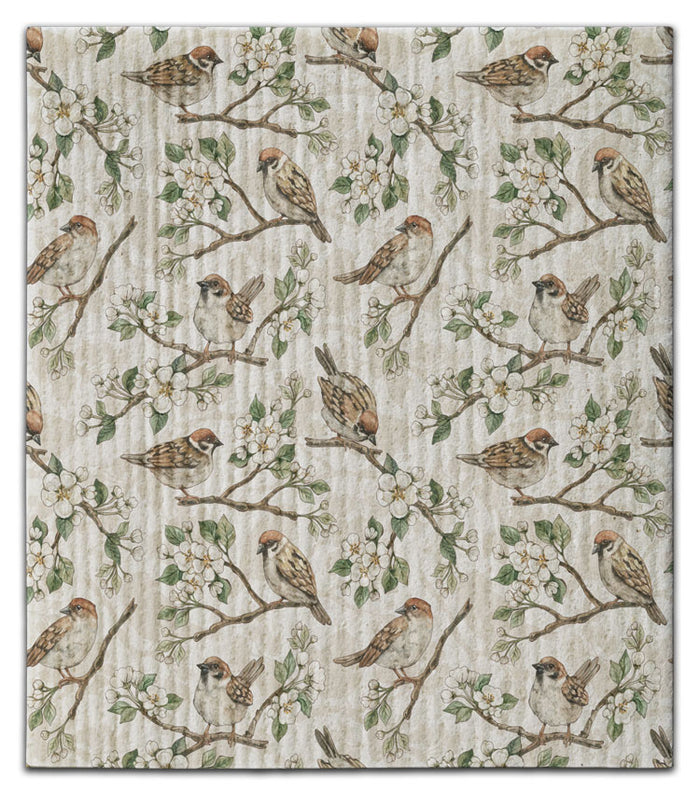 Sparrows Dishcloth