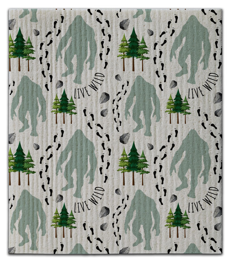 Live Wild Dishcloth