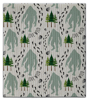 Live Wild Dishcloth