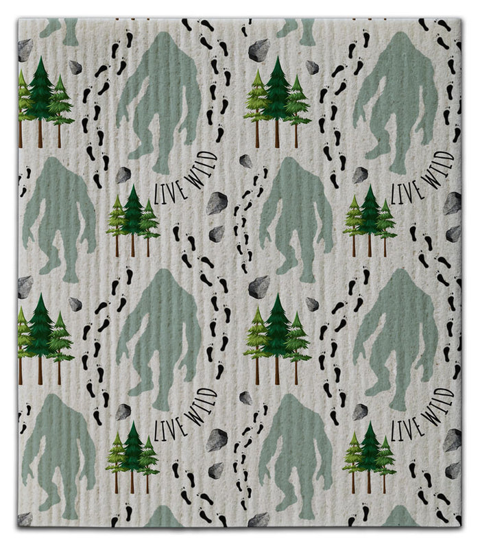 Live Wild Dishcloth