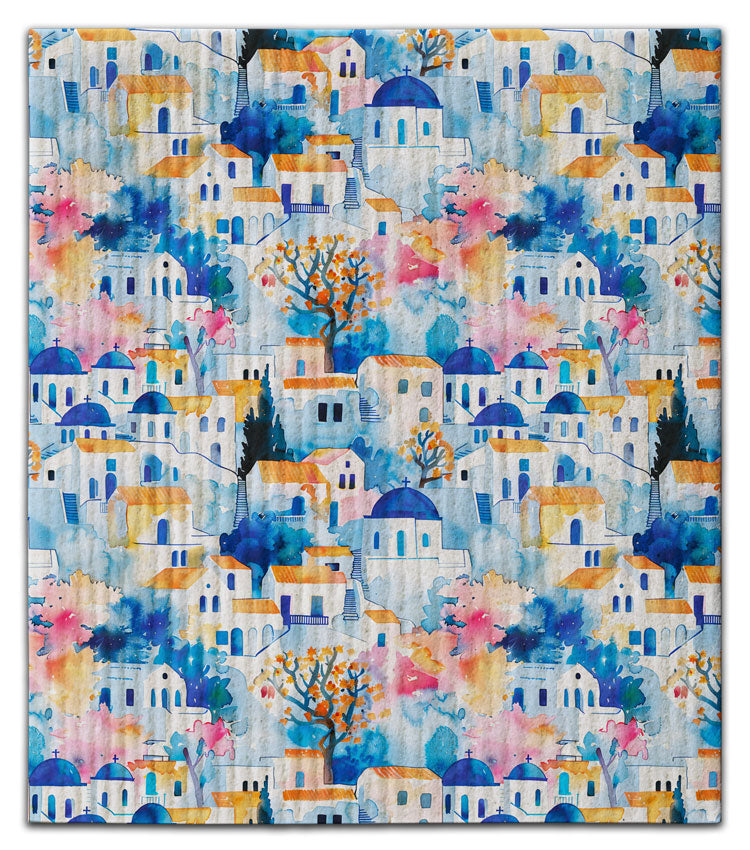 Greece Dishcloth