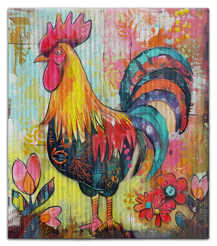 Mr. Rooster Dishcloth