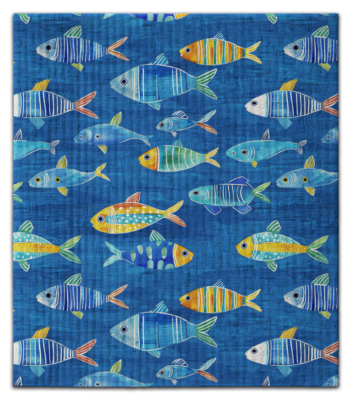 Colorful Fish Dishcloth