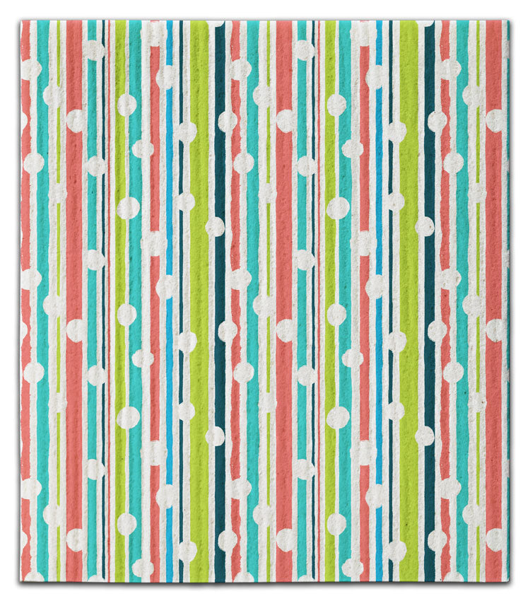 Candy Buttons Dishcloth